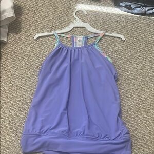 Kids Purple workout tank top